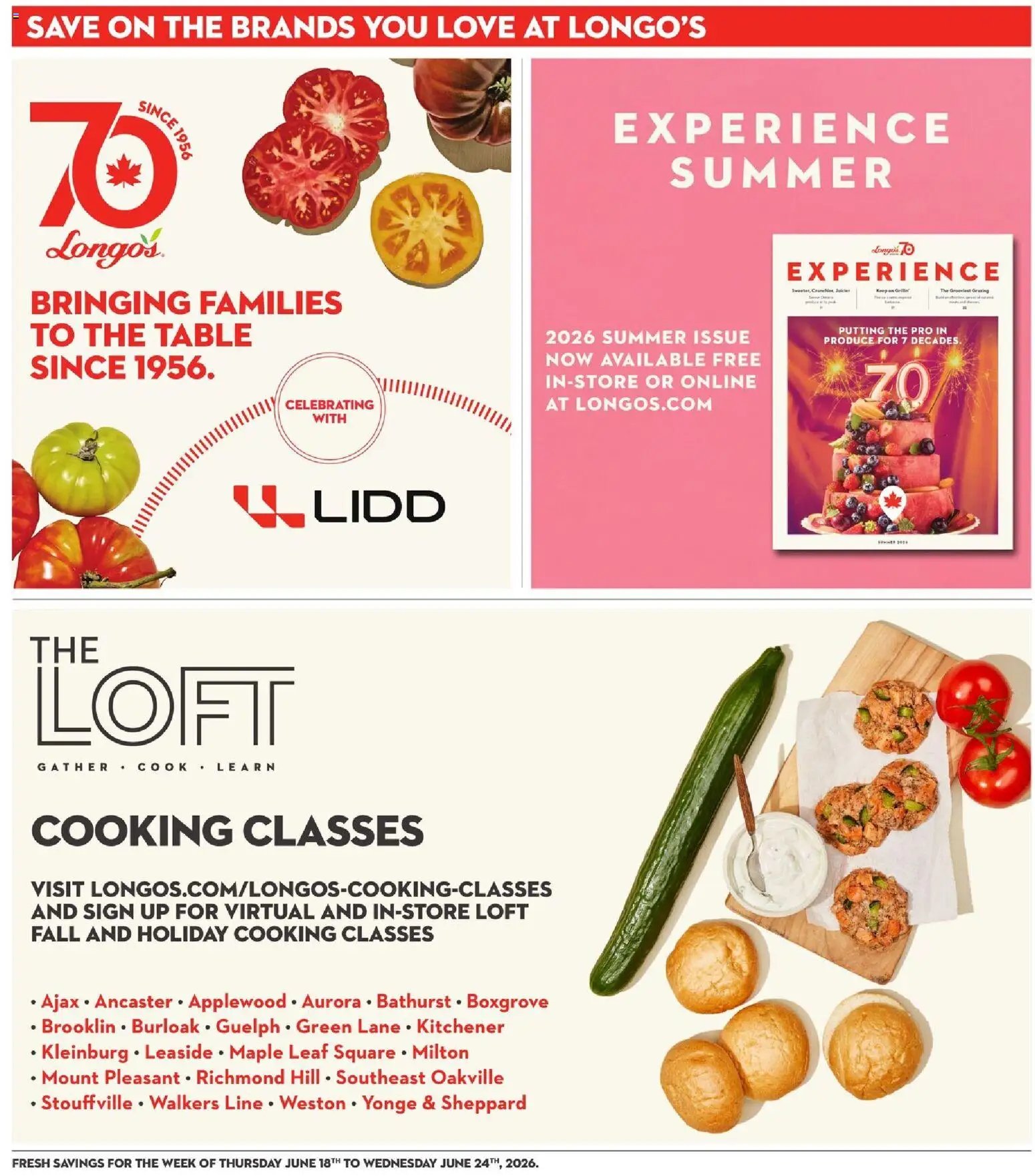 Longo's weekly flyer / circulaire