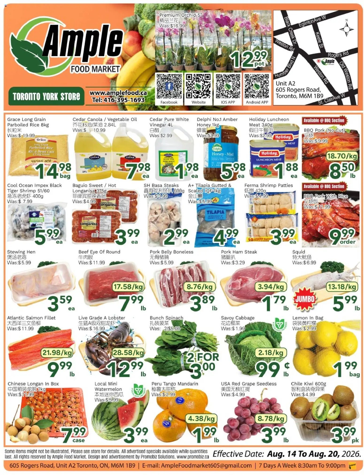 Ample Food Market weekly flyer Toronto York