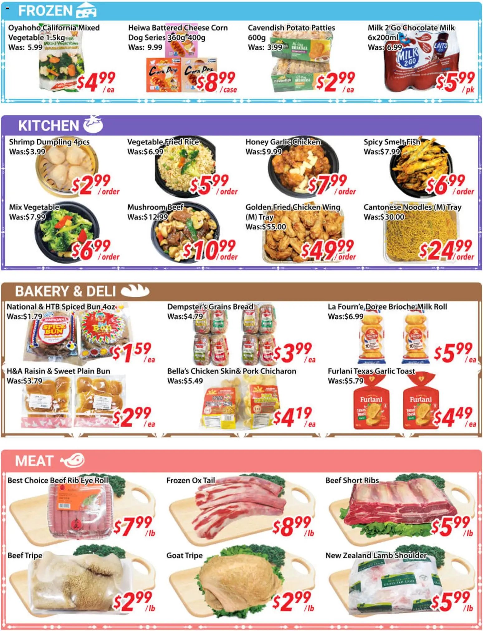 Ample Food Market weekly flyer / circulaire