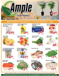 Ample Food Market weekly flyer / circulaire