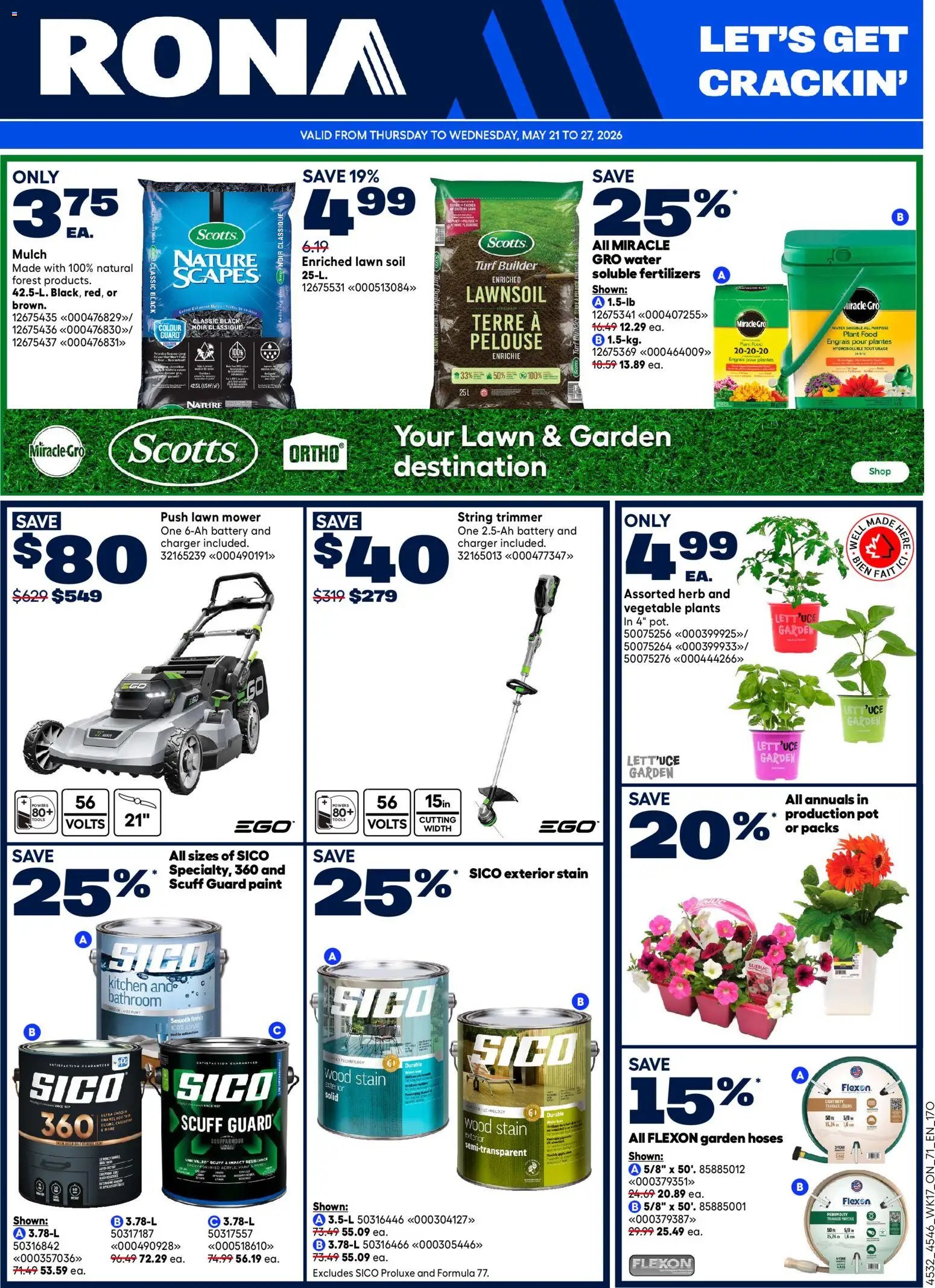 Rona weekly flyer (2026-05-21 - 2026-05-27) | 2