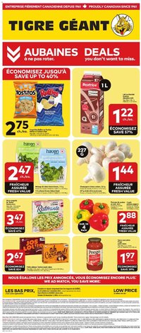 Giant Tiger weekly flyer / circulaire