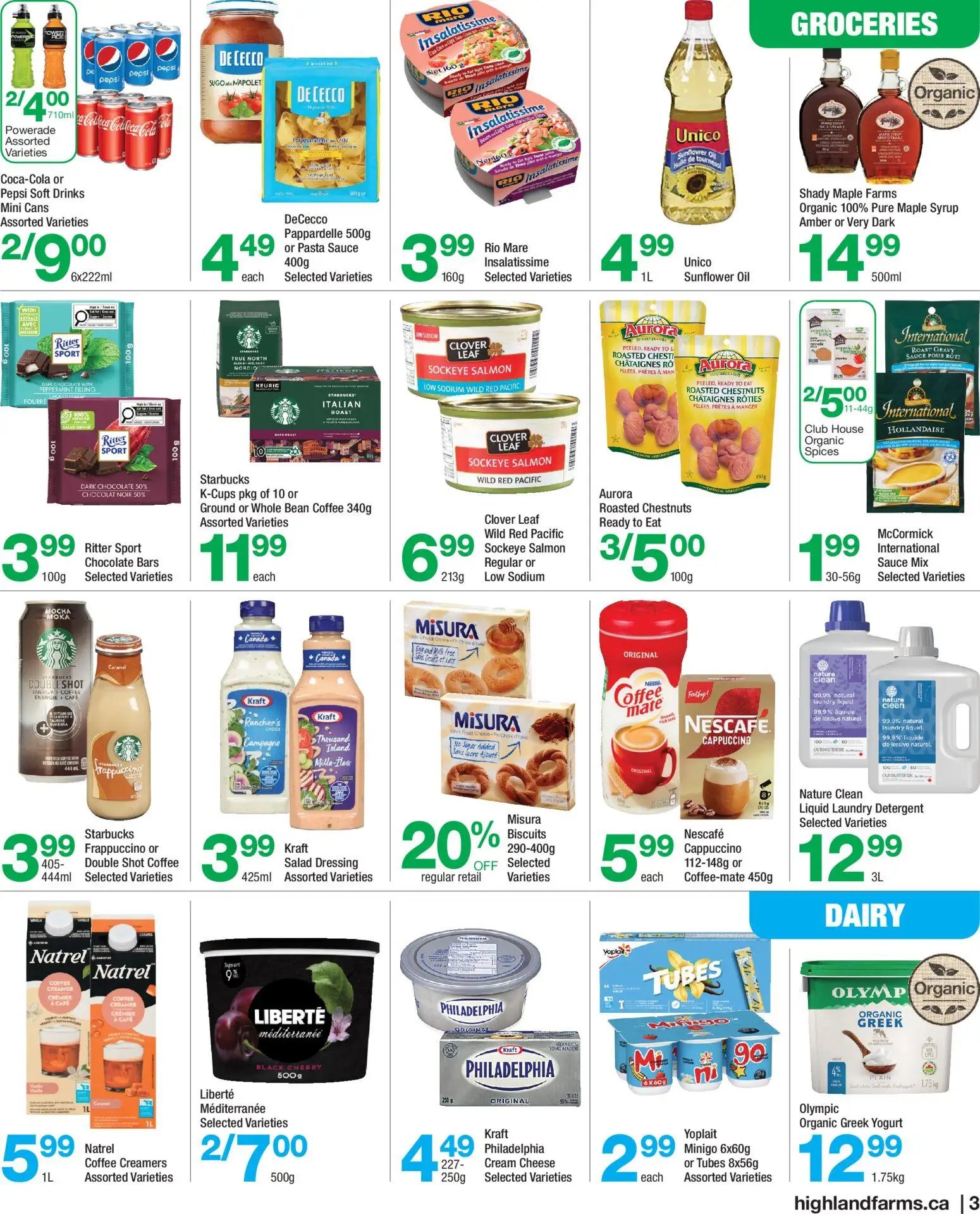 Highland Farms weekly flyer / circulaire