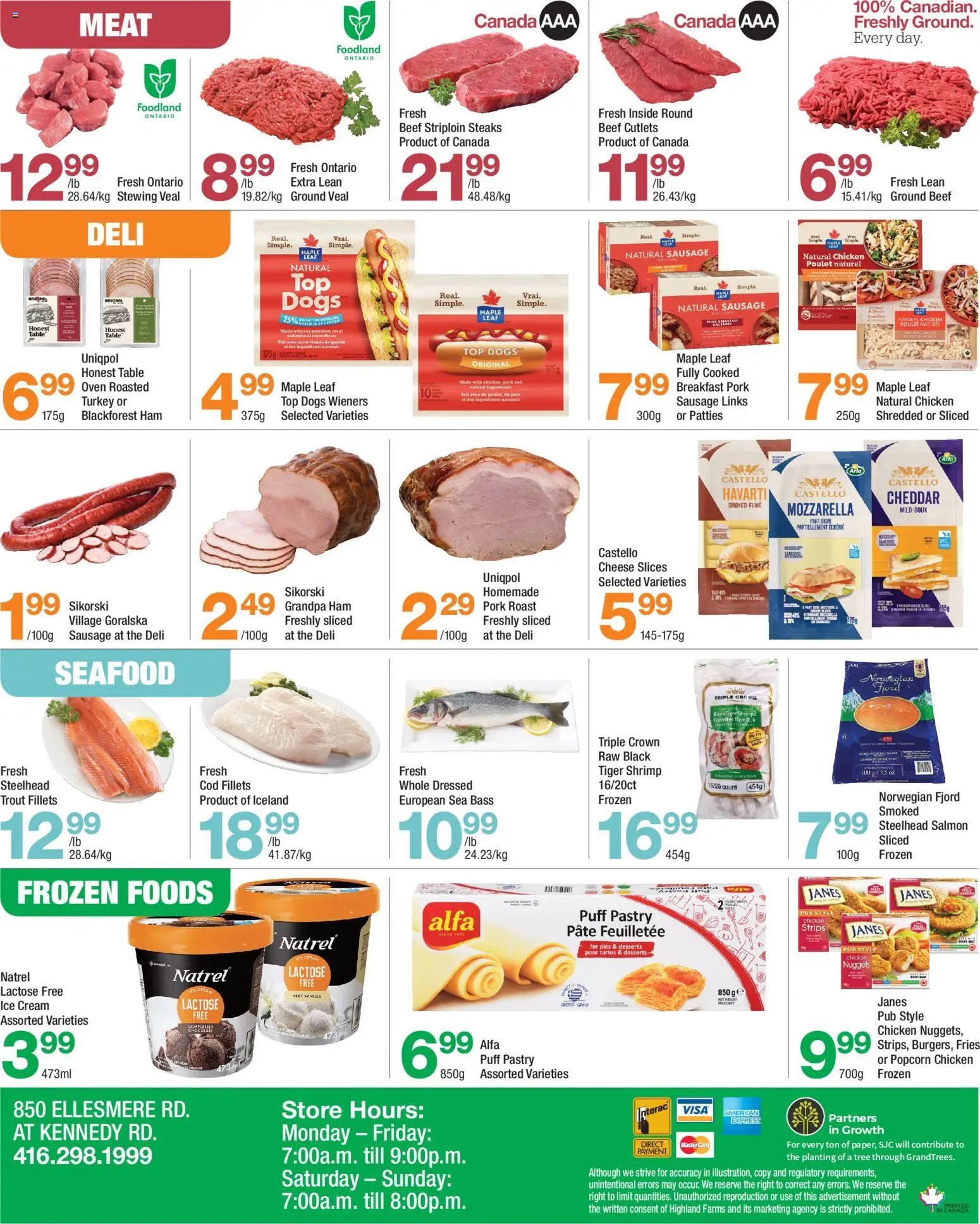 Highland Farms weekly flyer / circulaire