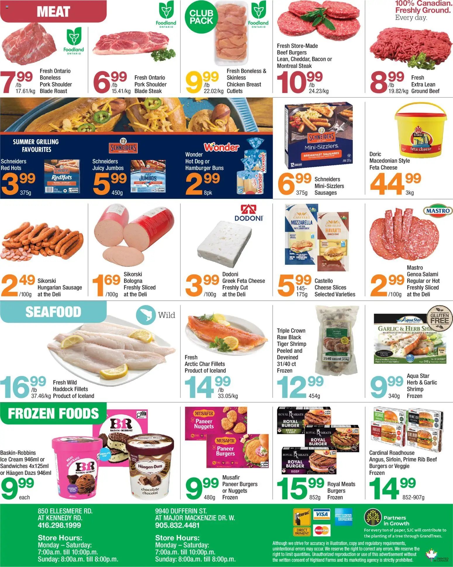 Highland Farms weekly flyer / circulaire