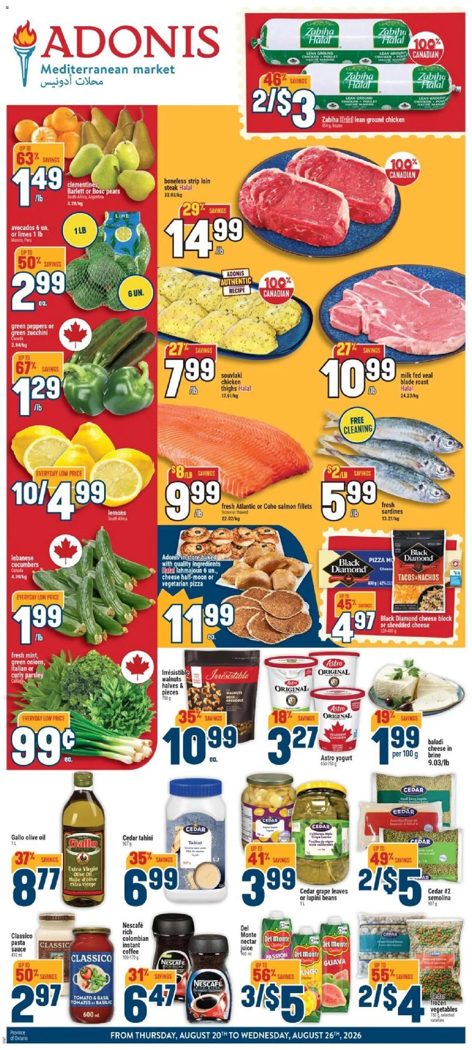 Adonis weekly flyer