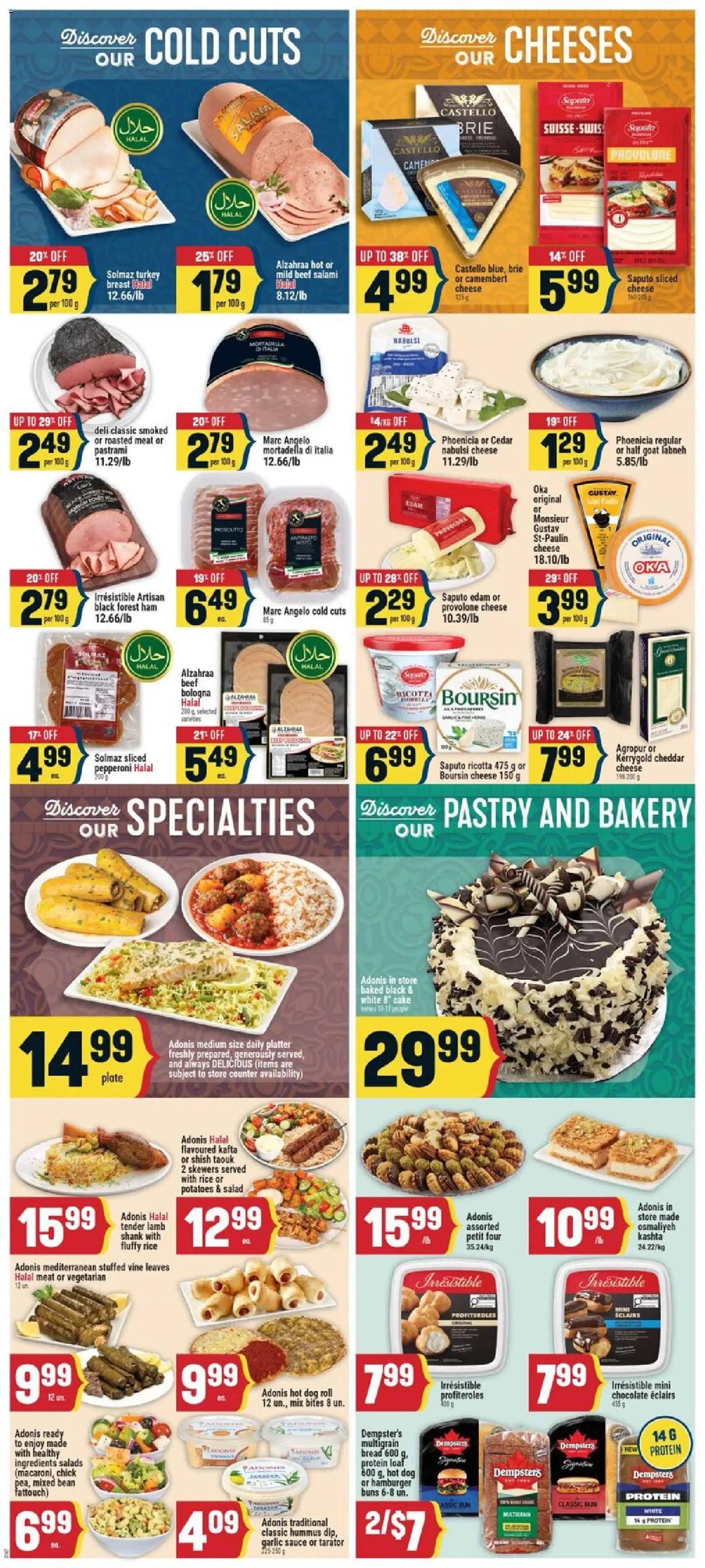 Adonis weekly flyer