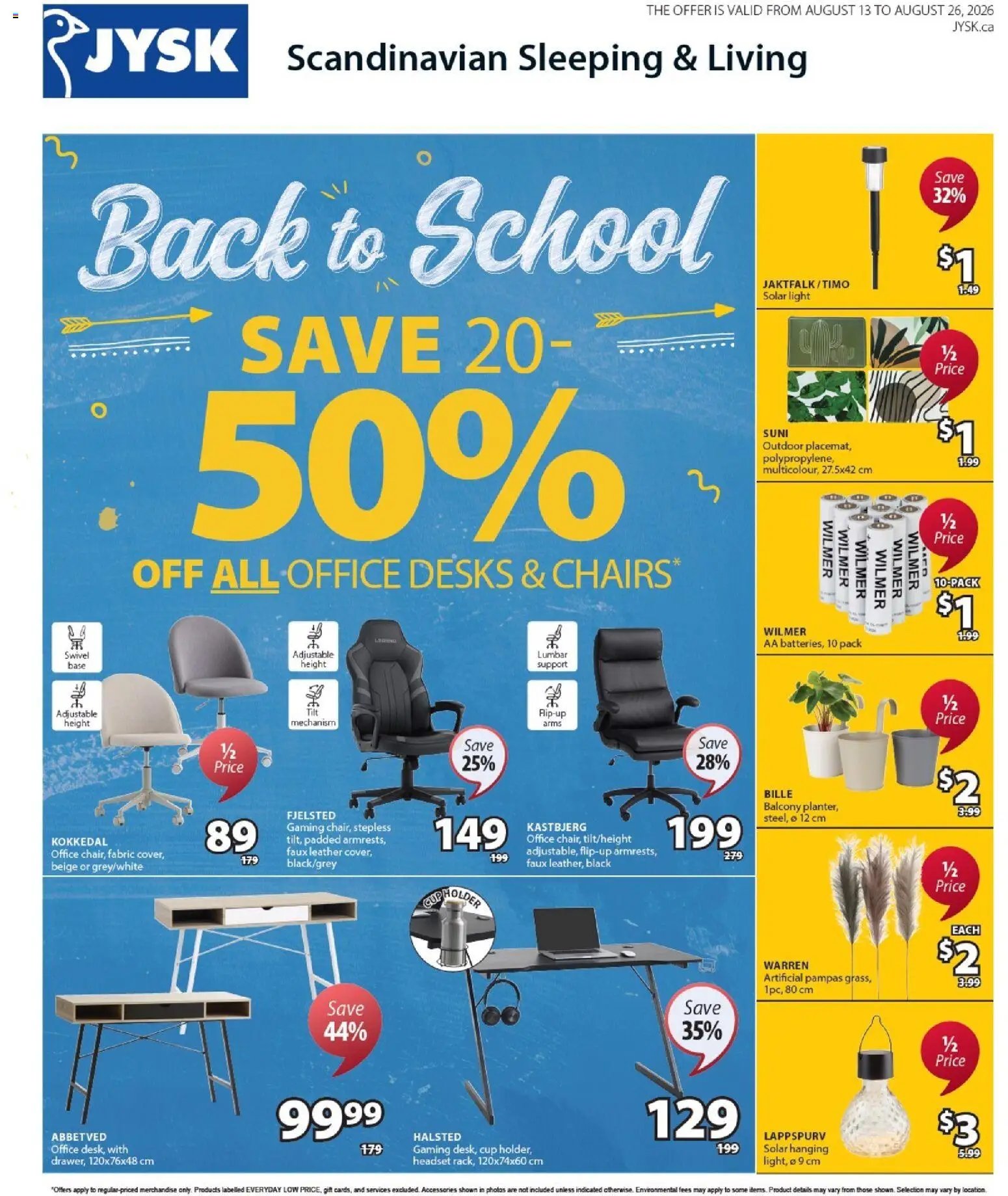 JYSK weekly flyer