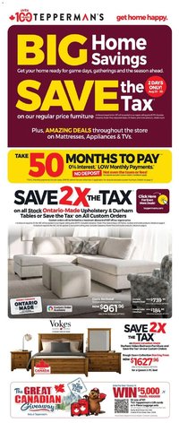 Tepperman's weekly flyer / circulaire