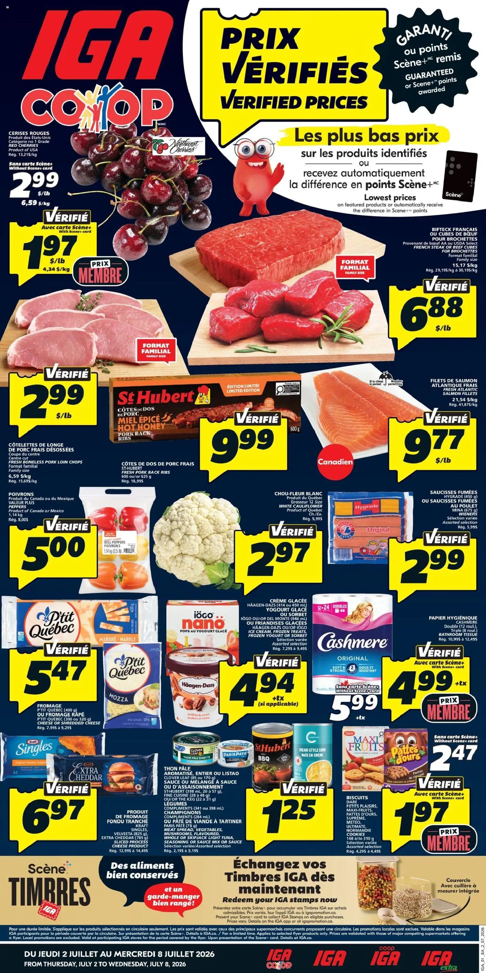 IGA weekly flyer / circulaire