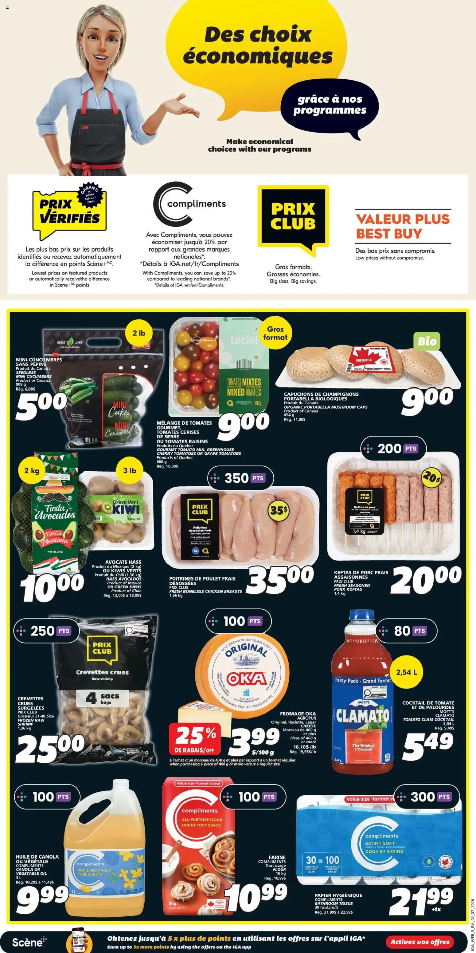IGA weekly flyer / circulaire