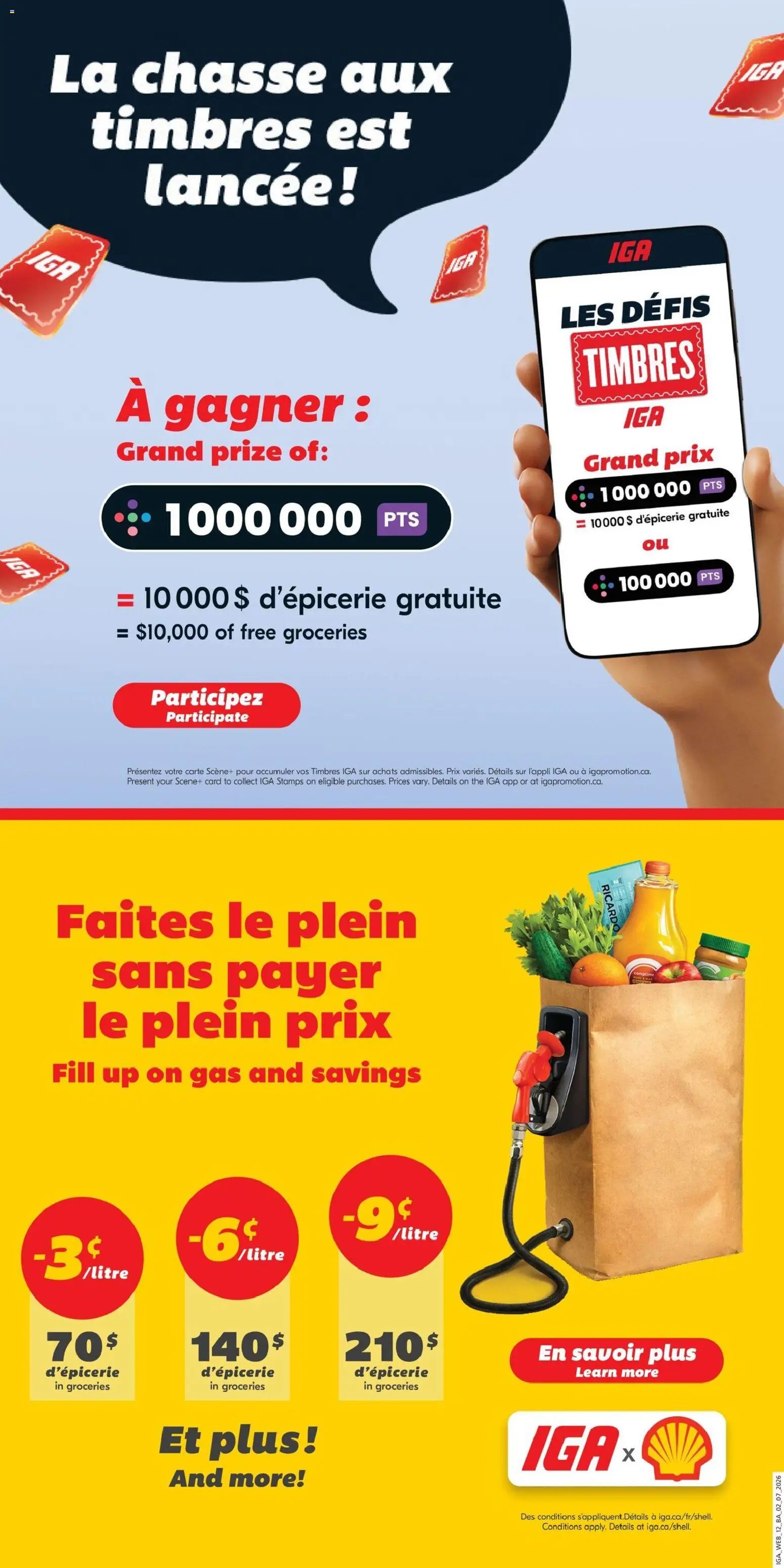 IGA weekly flyer / circulaire
