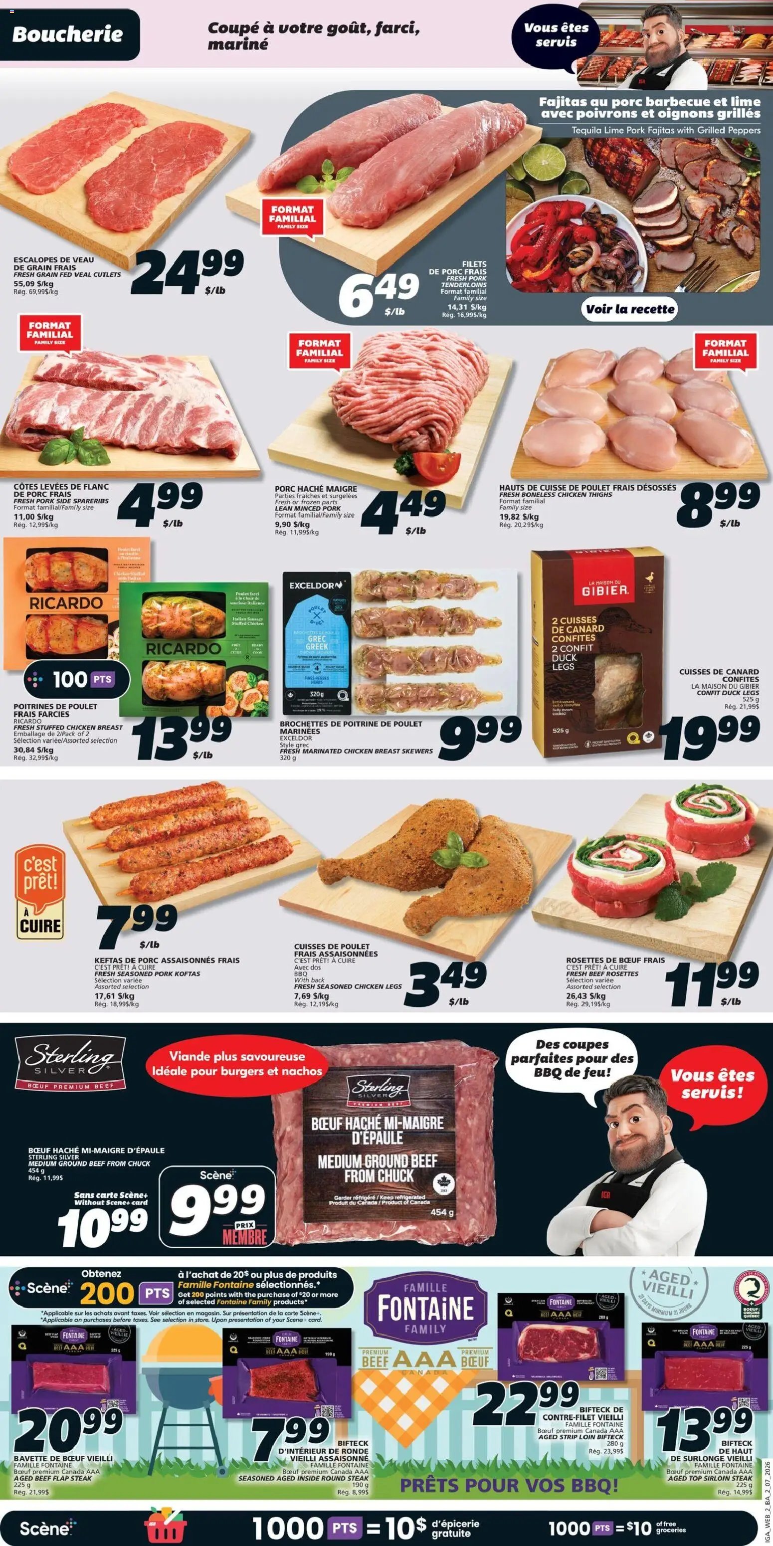 IGA weekly flyer / circulaire