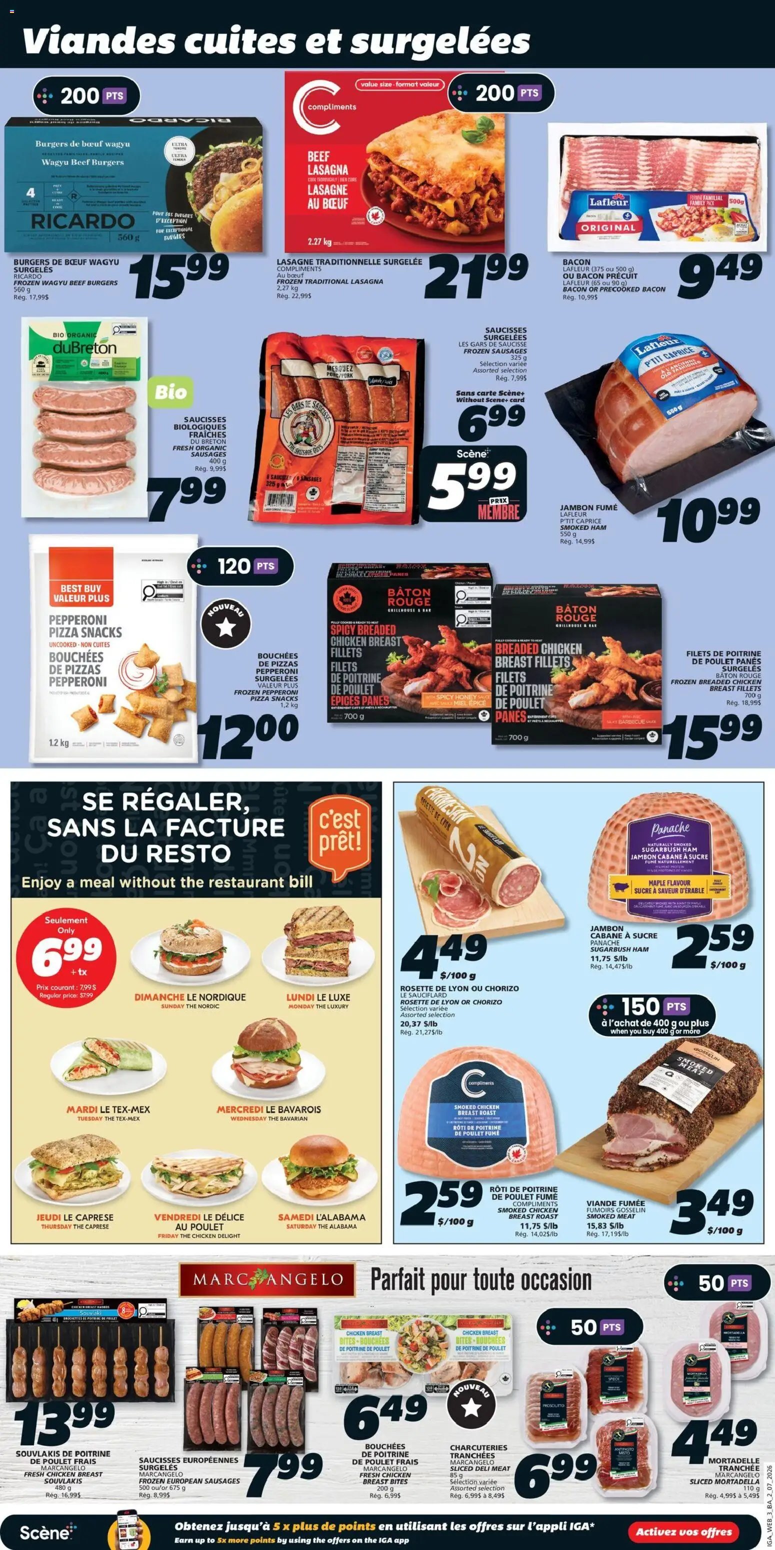 IGA weekly flyer / circulaire