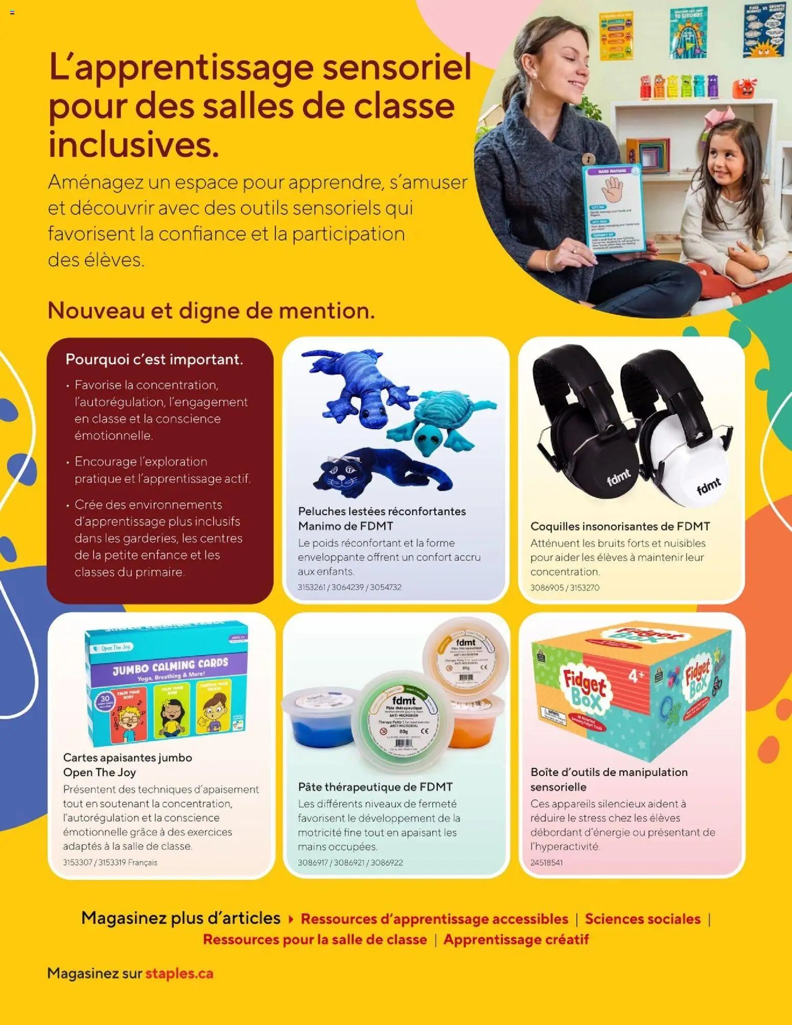 Staples circulaire - Bulletin d'information trimestriel