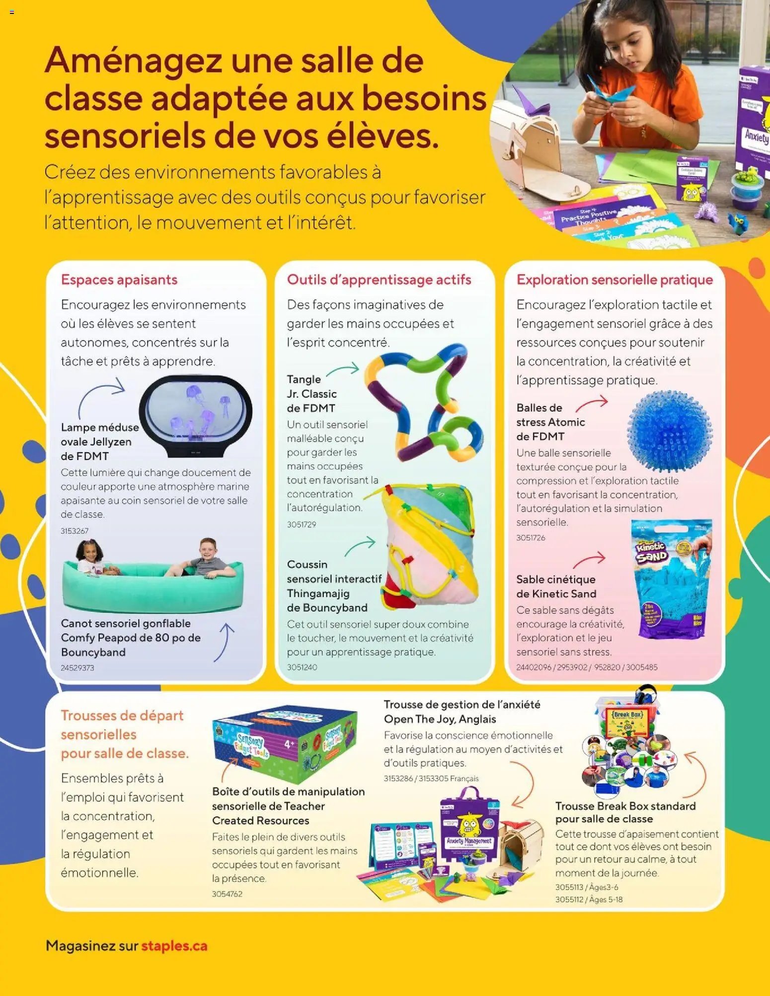 Staples circulaire - Bulletin d'information trimestriel