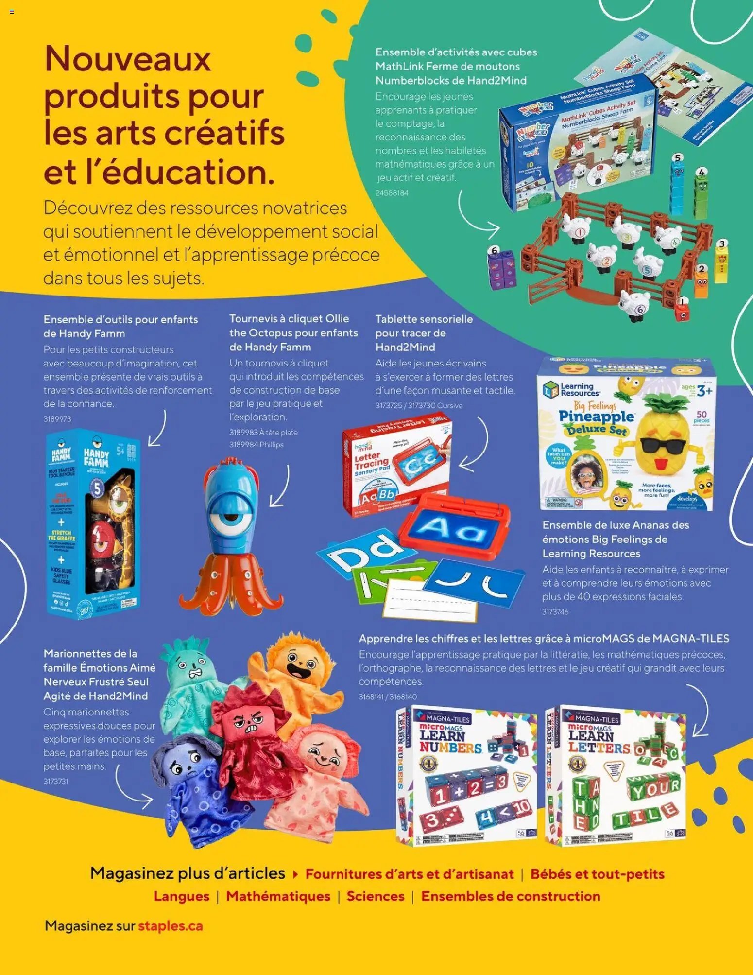 Staples circulaire - Bulletin d'information trimestriel