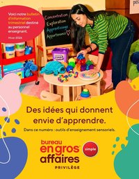 Staples circulaire - Bulletin d'information trimestriel