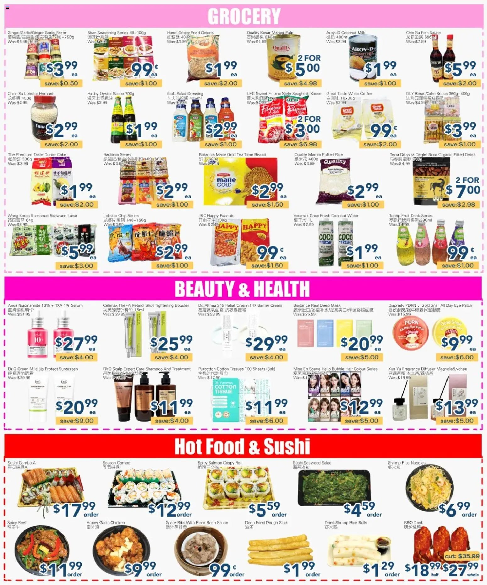 Oceans weekly flyer - Mississauga