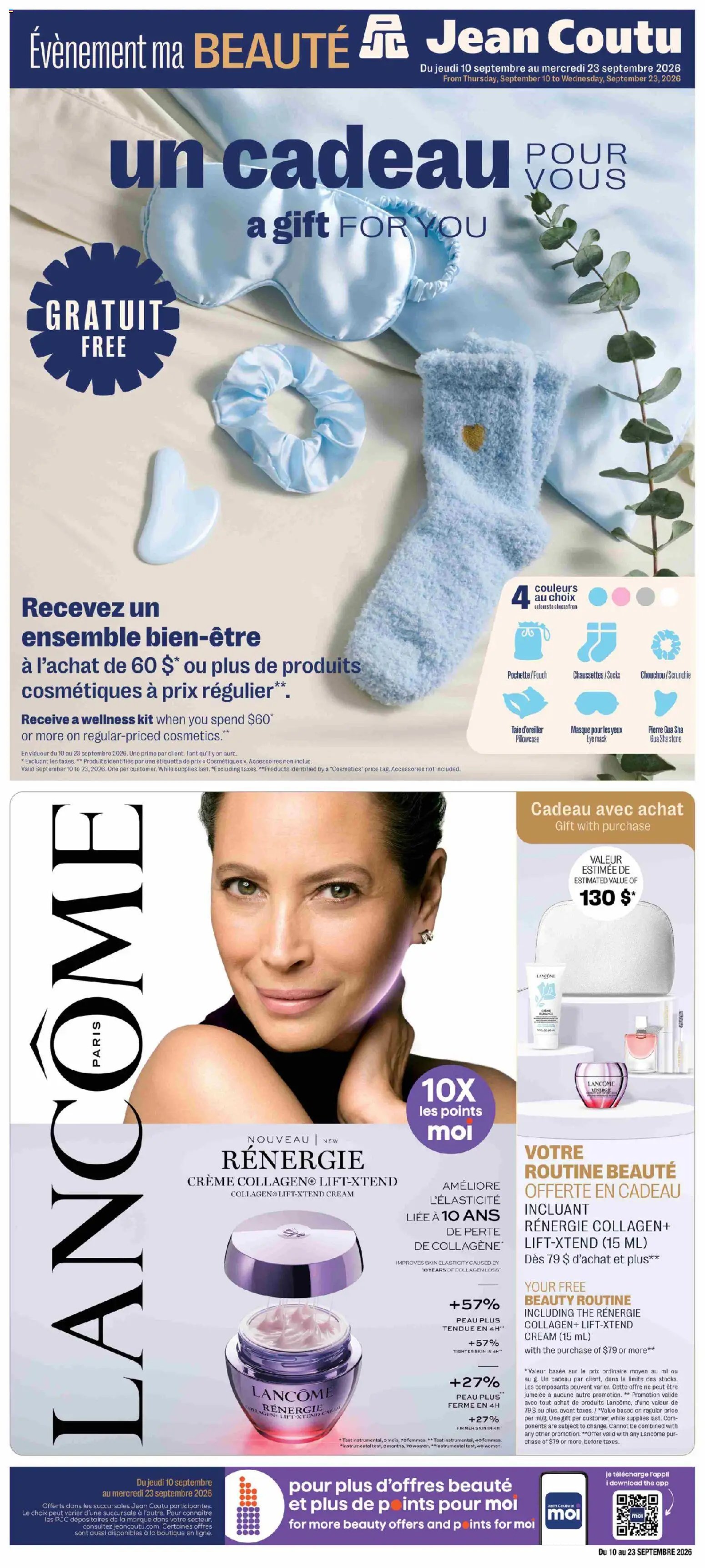 Jean Coutu - Encart Beauté