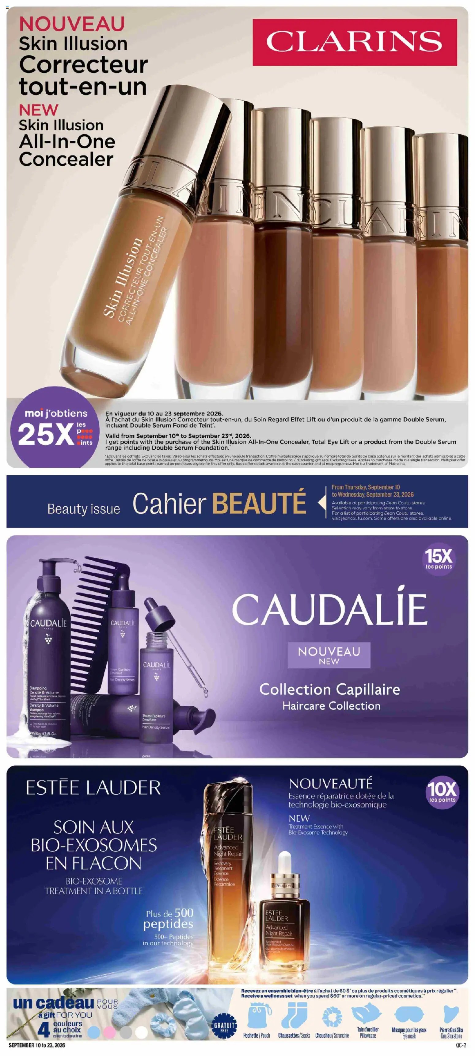 Jean Coutu - Encart Beauté
