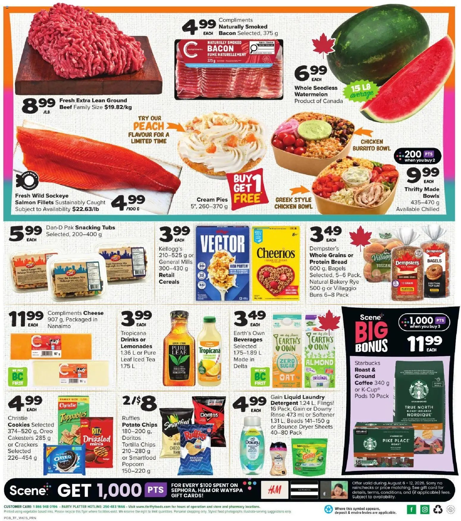 Thrifty Foods weekly flyer / circulaire