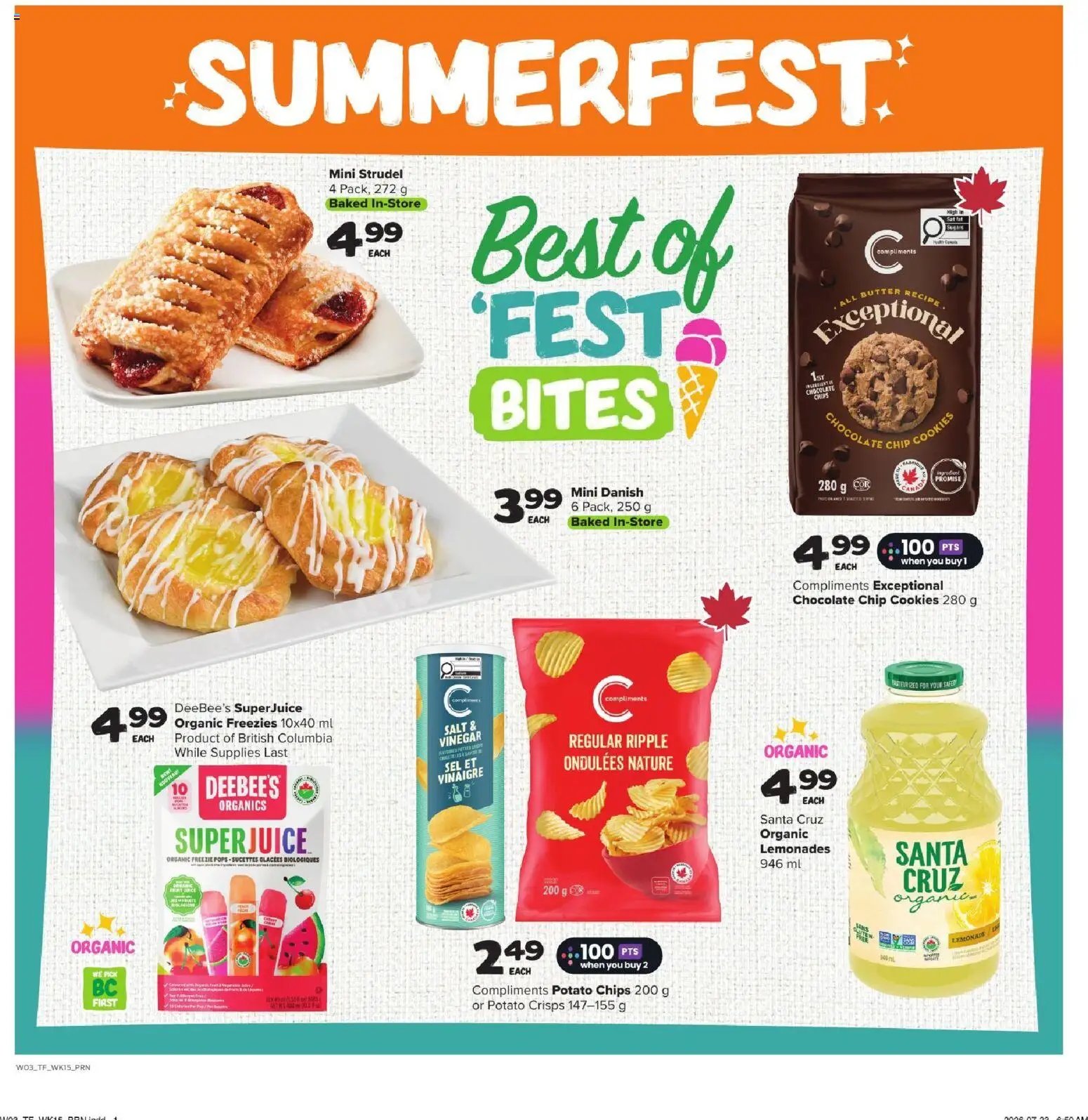 Thrifty Foods weekly flyer / circulaire