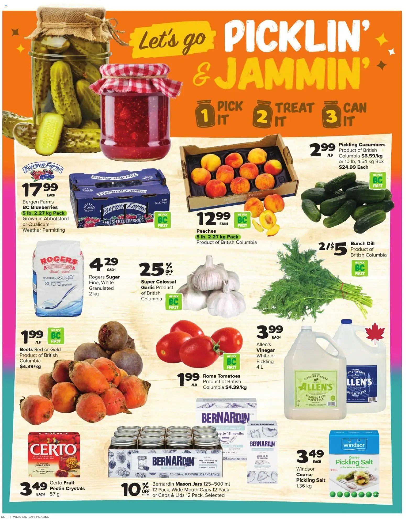 Thrifty Foods weekly flyer / circulaire