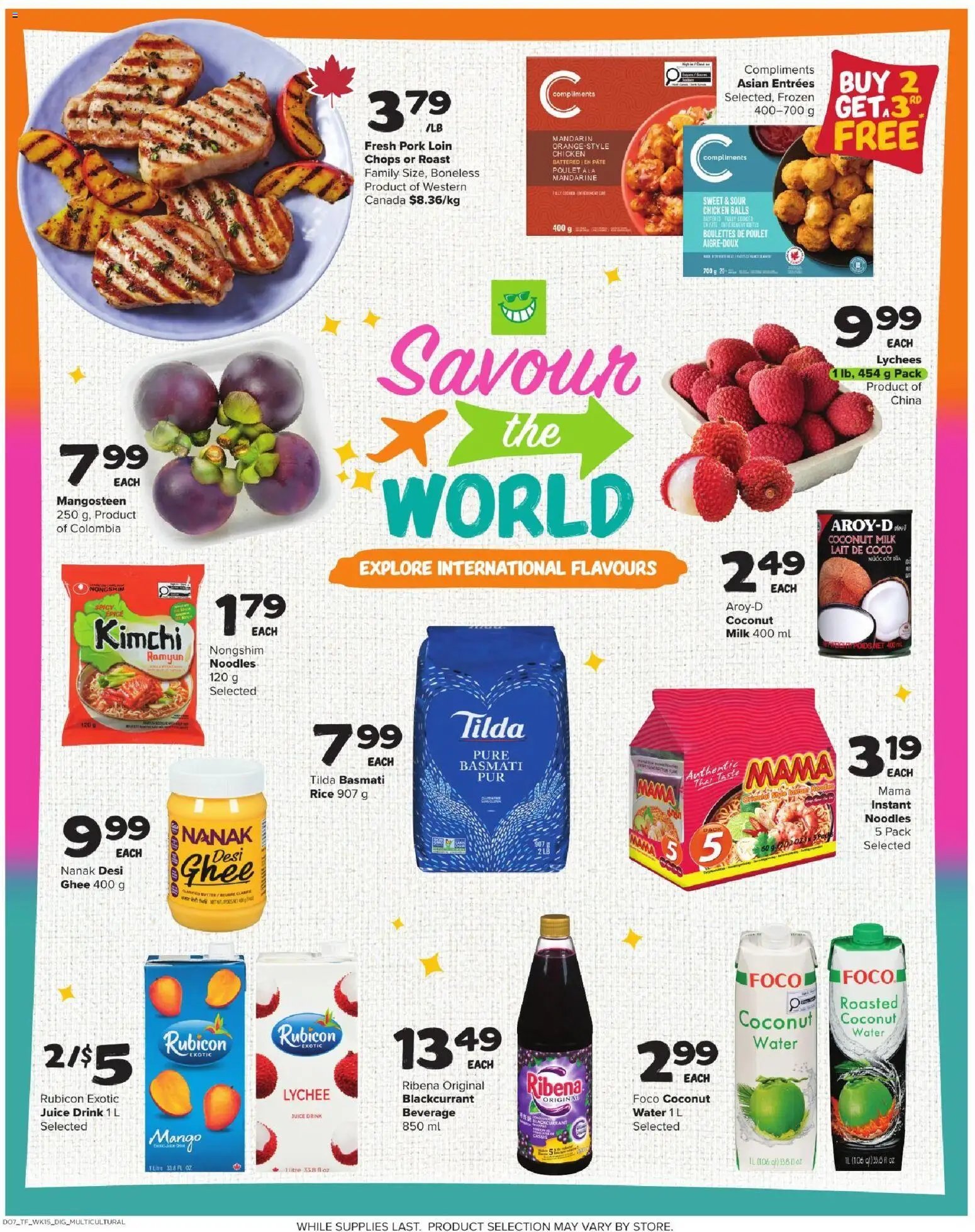 Thrifty Foods weekly flyer / circulaire