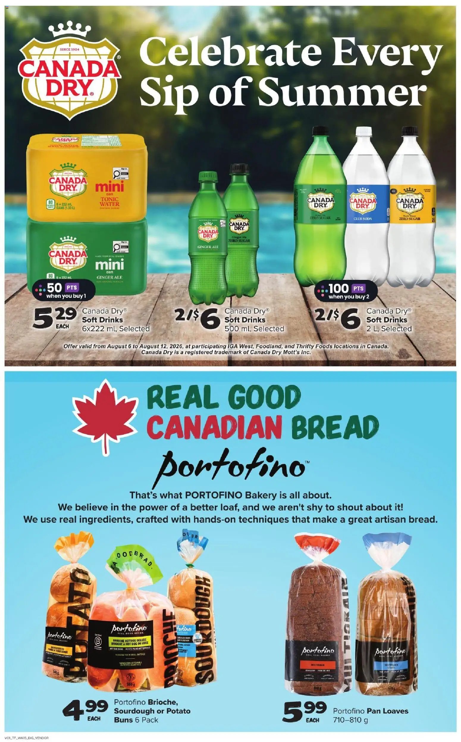 Thrifty Foods weekly flyer / circulaire