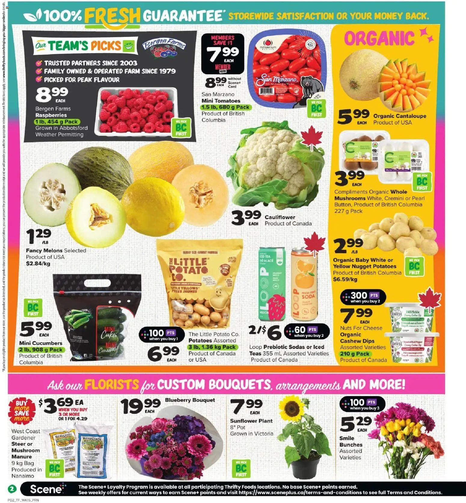 Thrifty Foods weekly flyer / circulaire