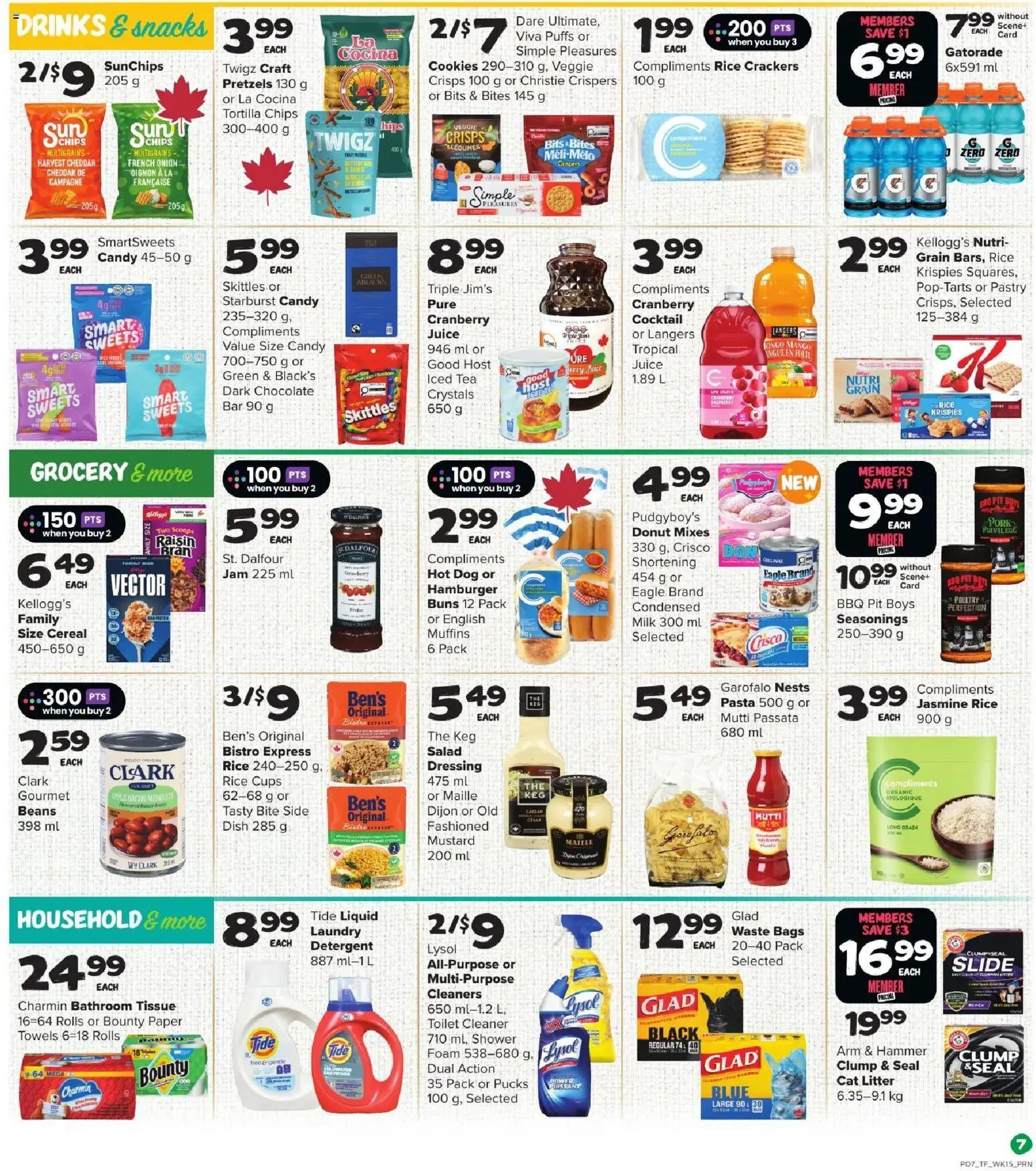 Thrifty Foods weekly flyer / circulaire