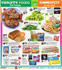 Thrifty Foods weekly flyer / circulaire
