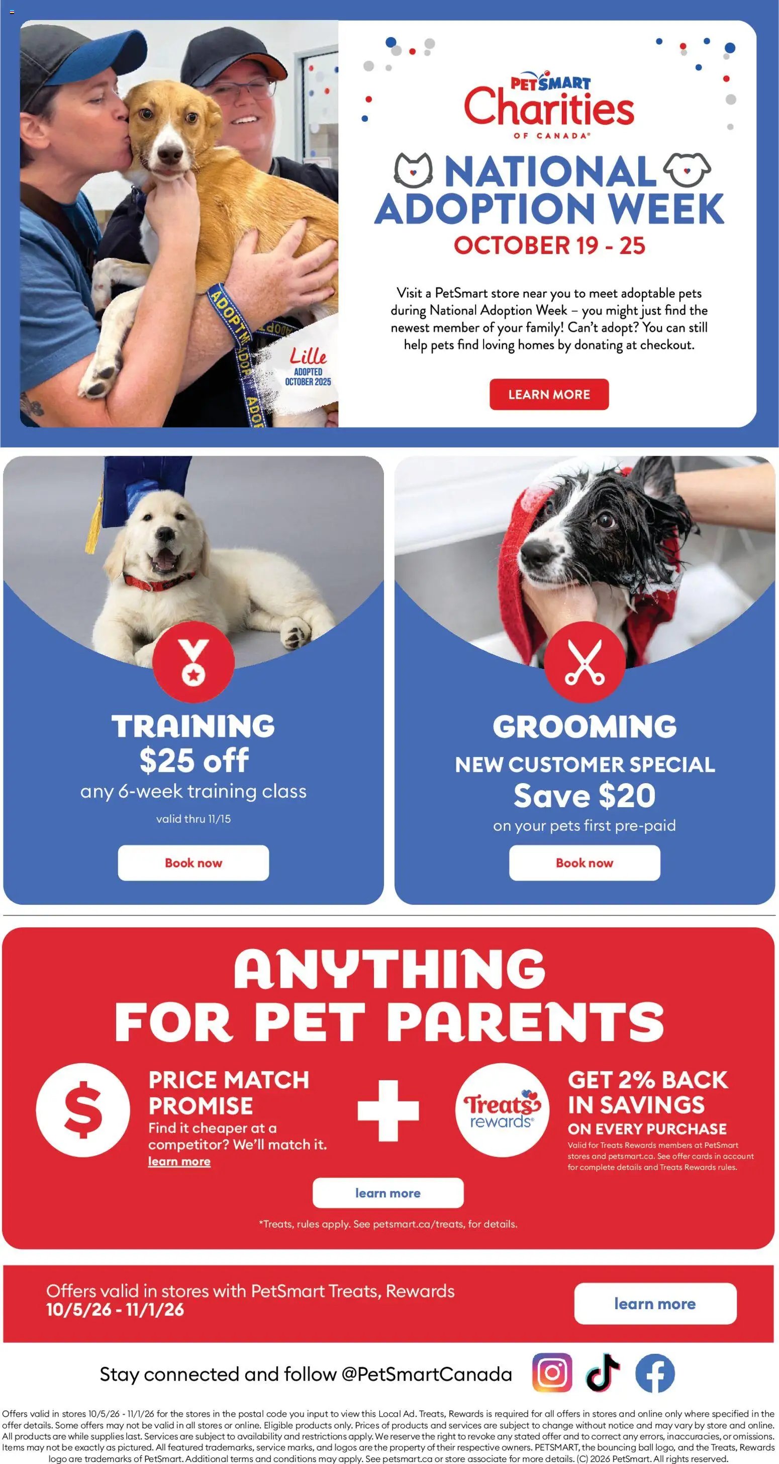 Petsmart weekly flyer / circulaire
