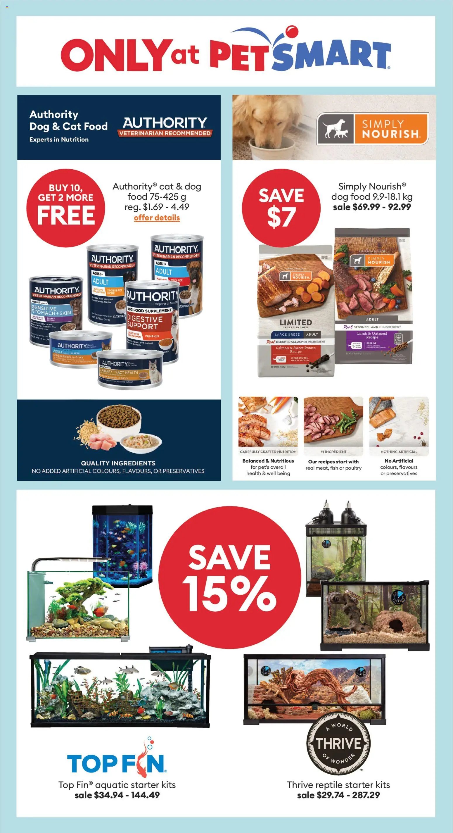 Petsmart weekly flyer / circulaire