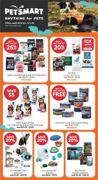 Petsmart weekly flyer / circulaire