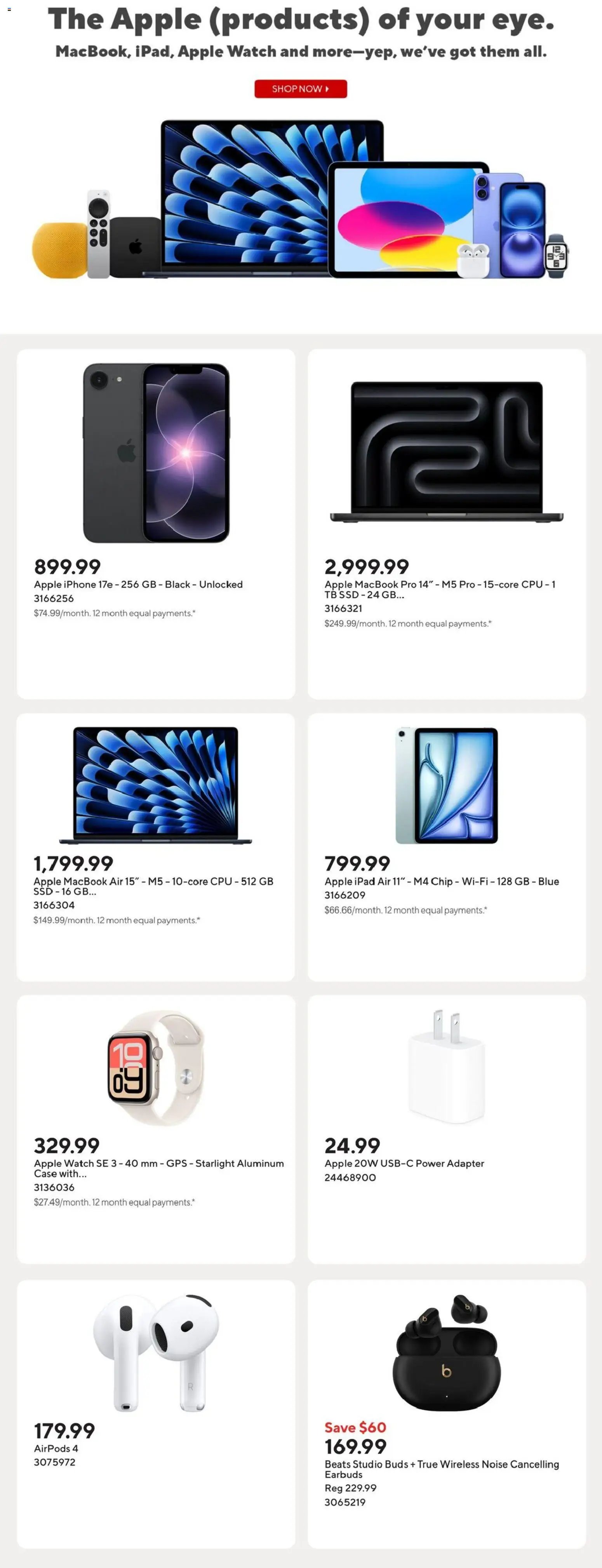 Staples weekly flyer / circulaire