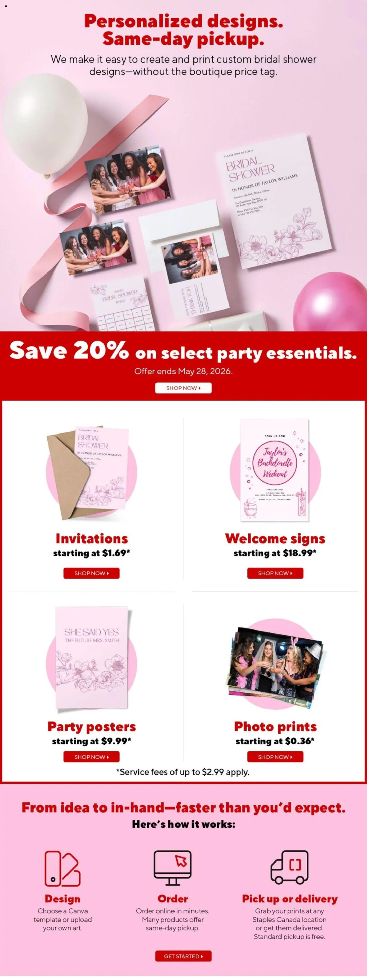 Staples weekly flyer / circulaire