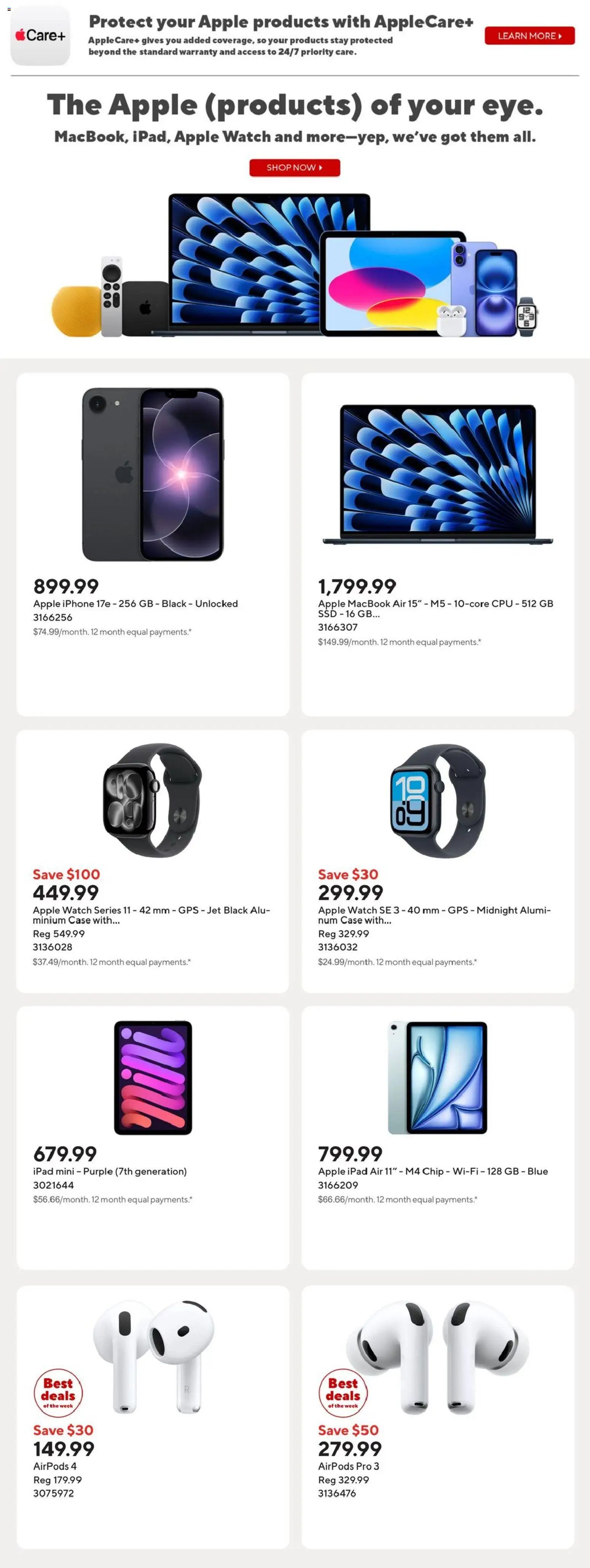 Staples weekly flyer / circulaire