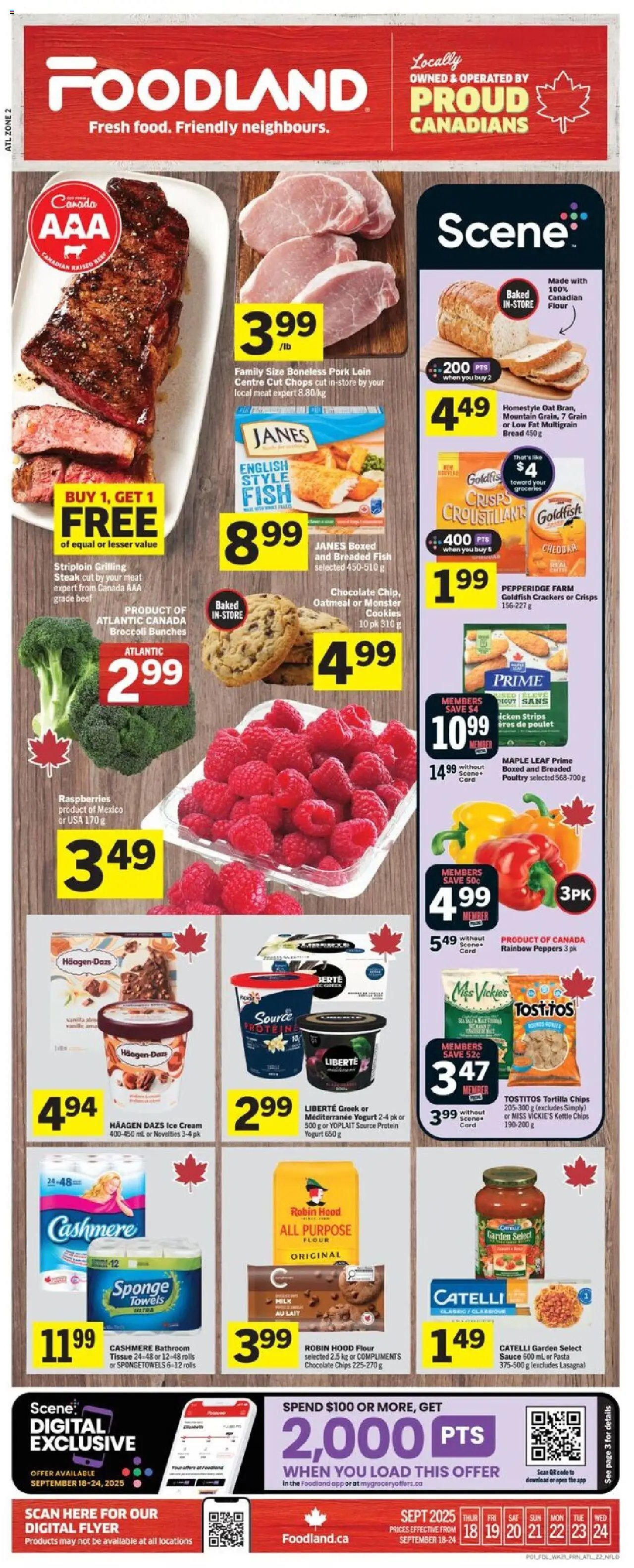 Foodland flyer - NL