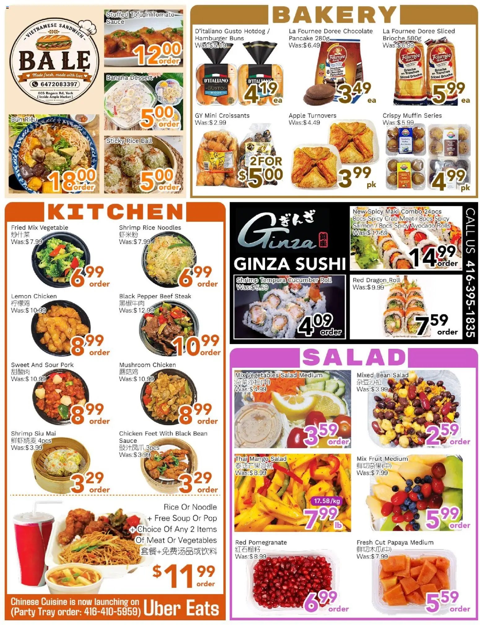 Ample Food Market  weekly flyer Toronto York