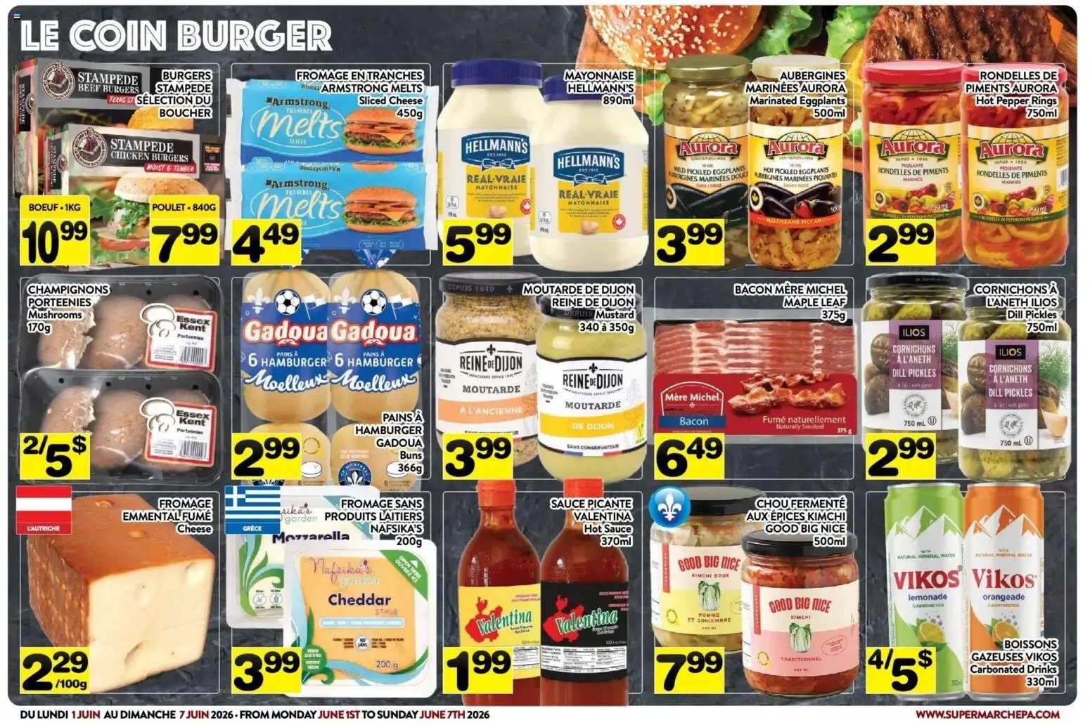 Pa Supermarché weekly flyer / circulaire
