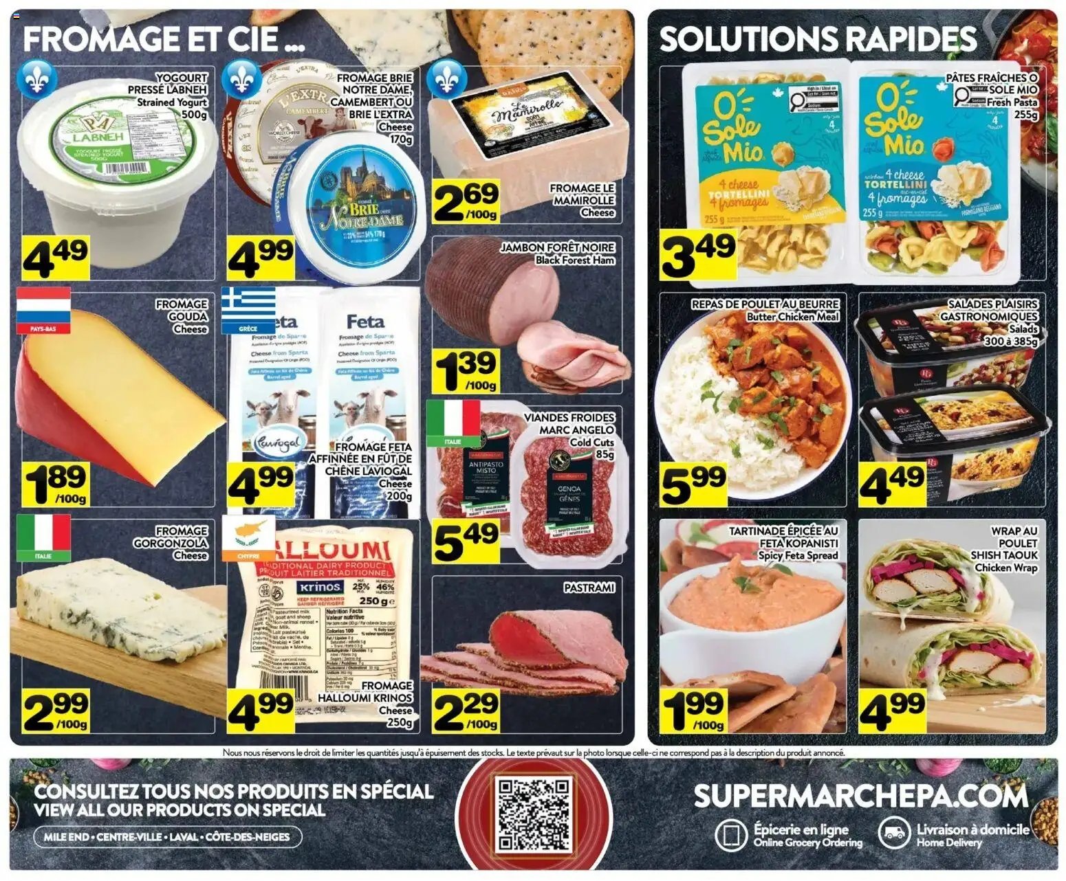 Pa Supermarché weekly flyer / circulaire