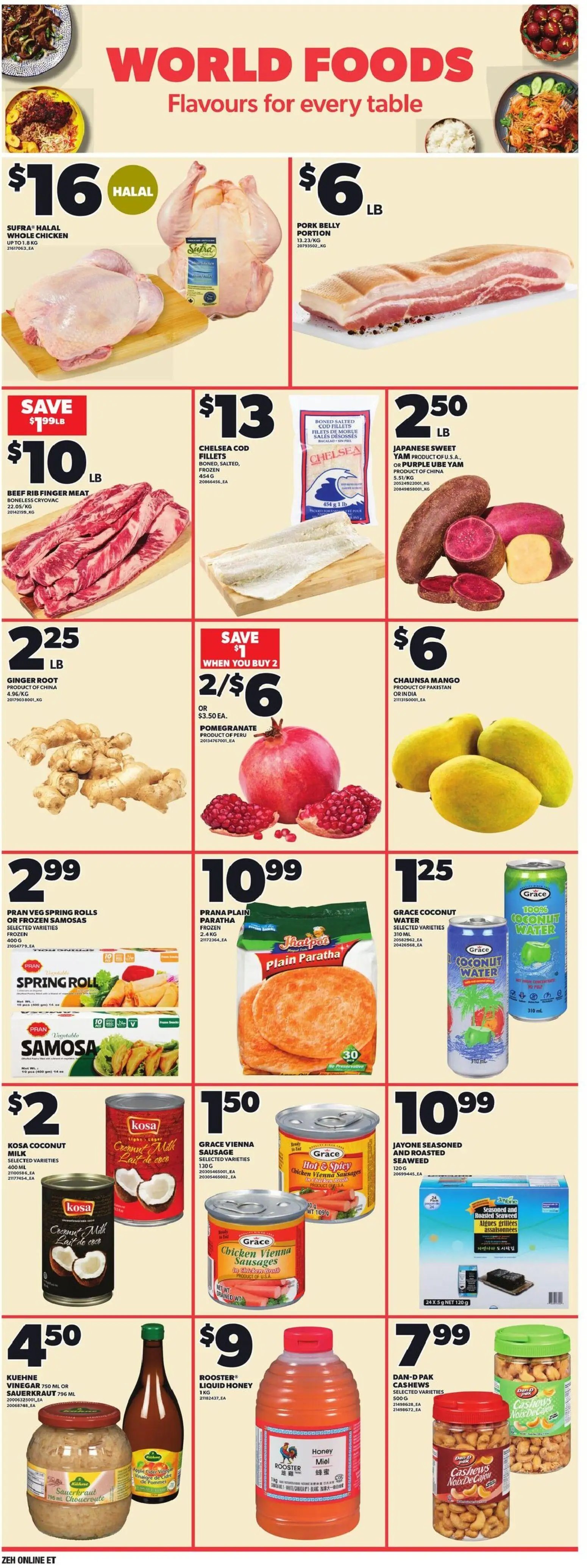 Zehrs weekly flyer / circulaire