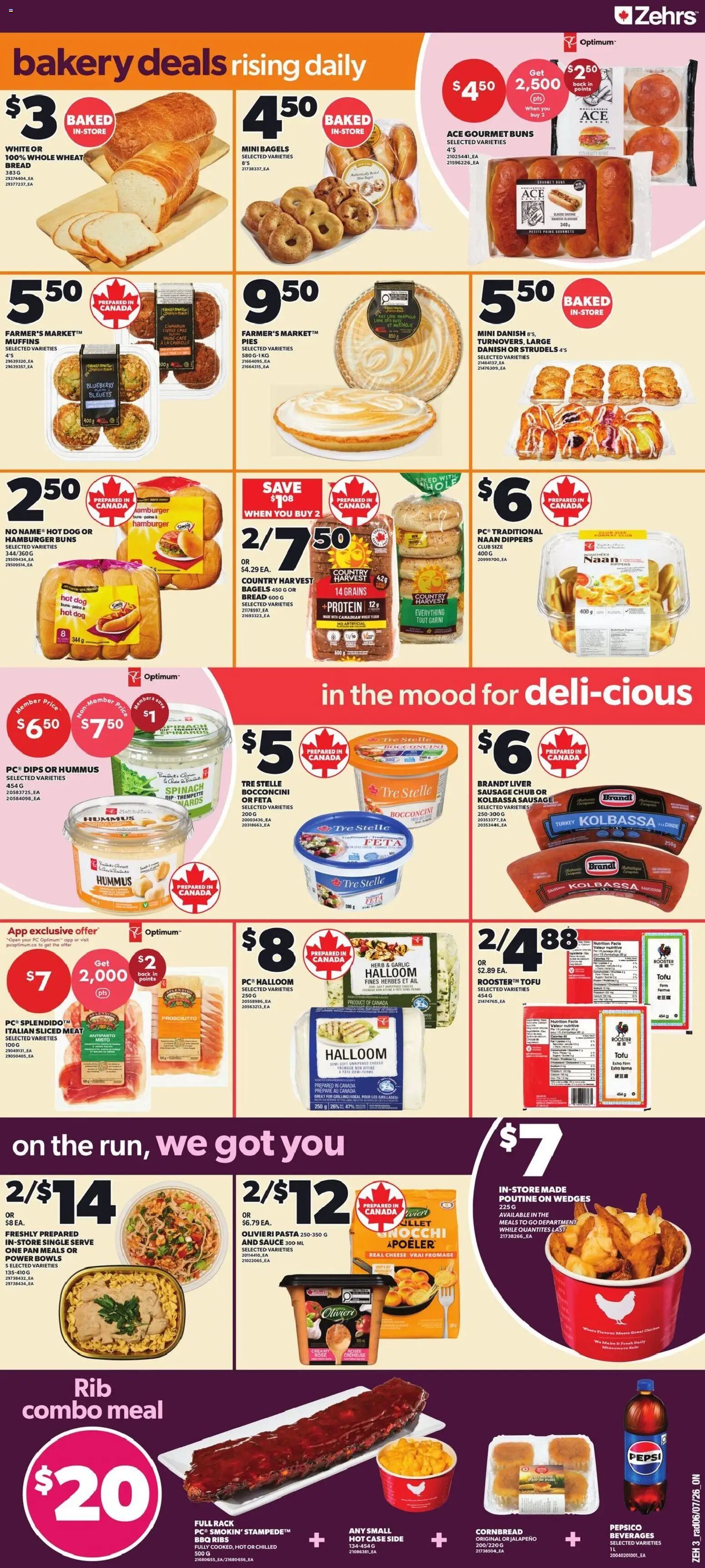 Zehrs weekly flyer / circulaire