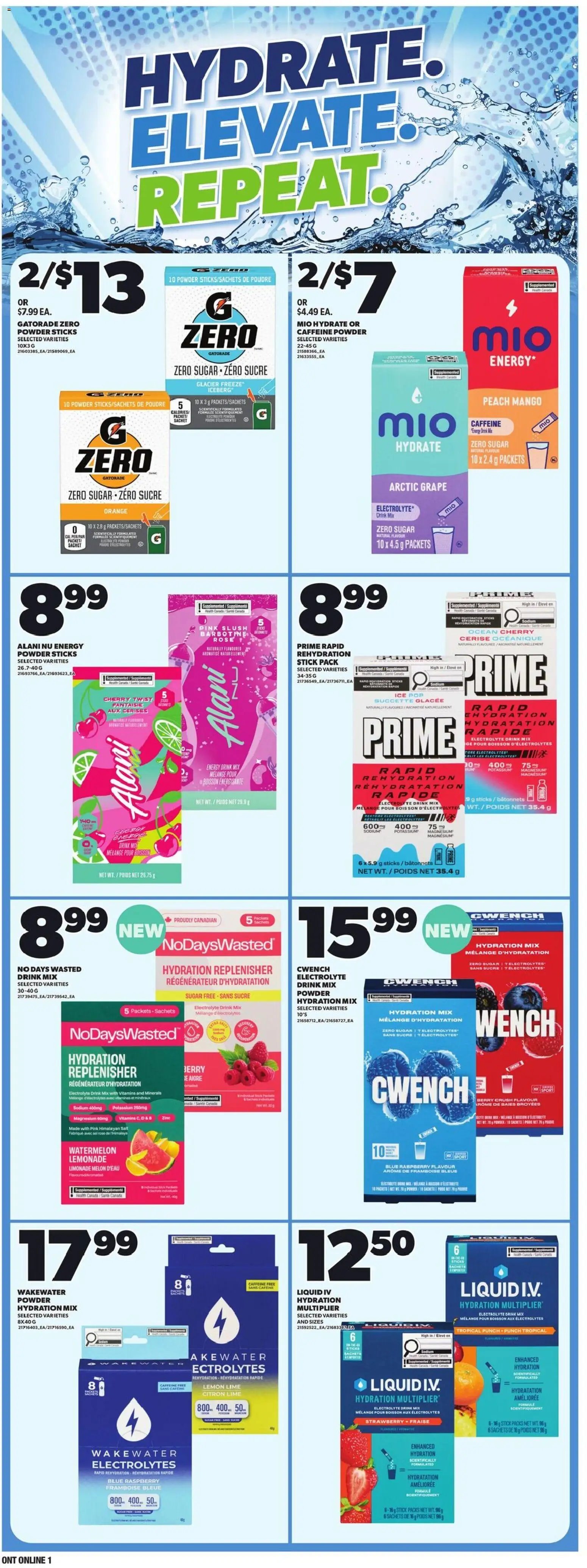 Zehrs weekly flyer / circulaire