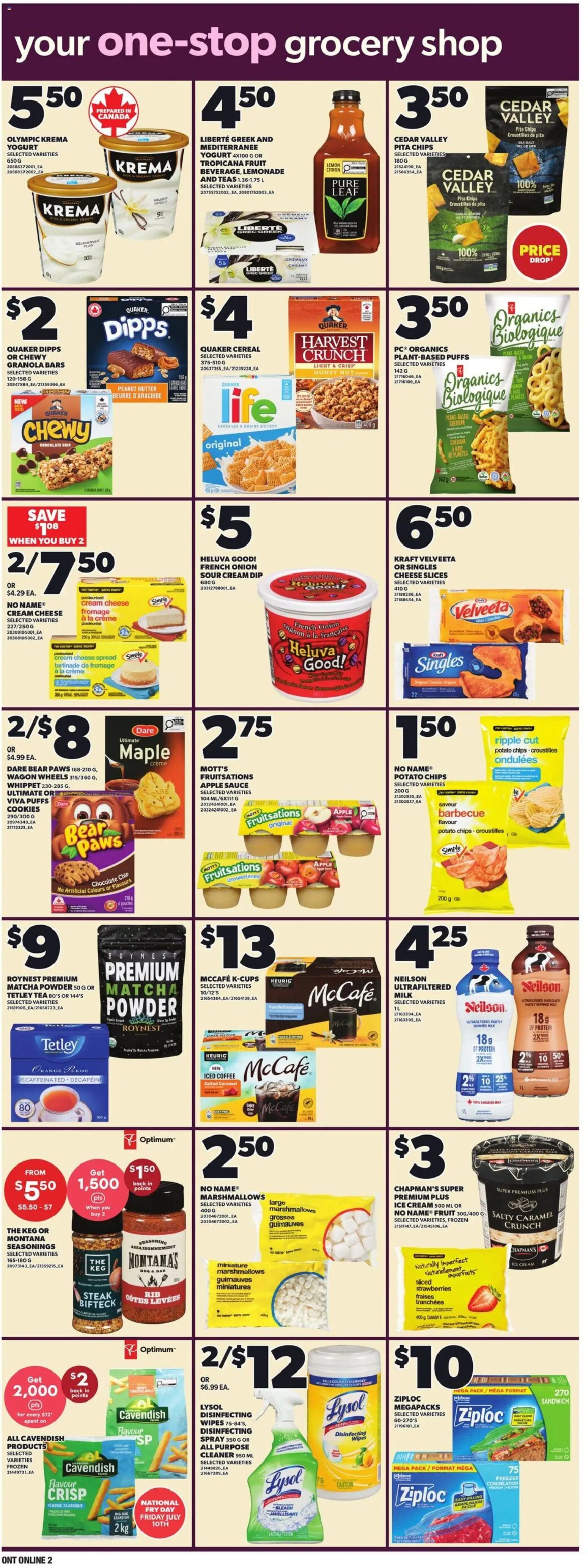 Zehrs weekly flyer / circulaire