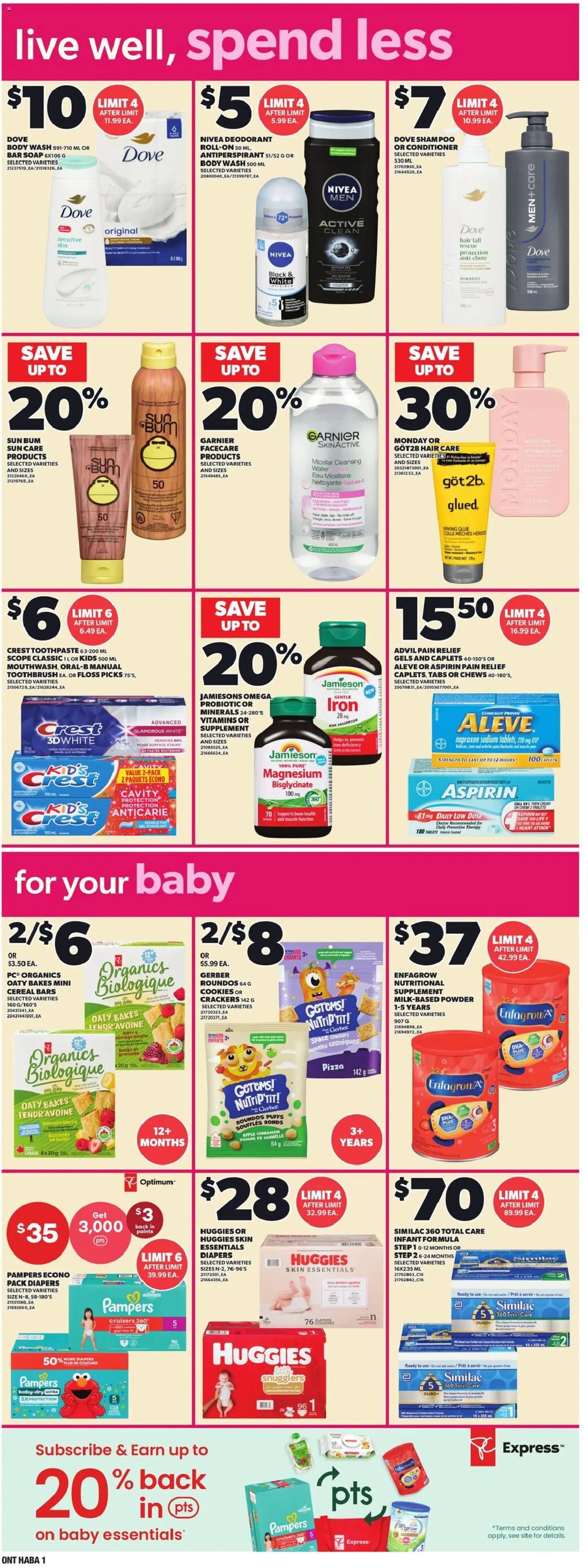 Zehrs weekly flyer / circulaire