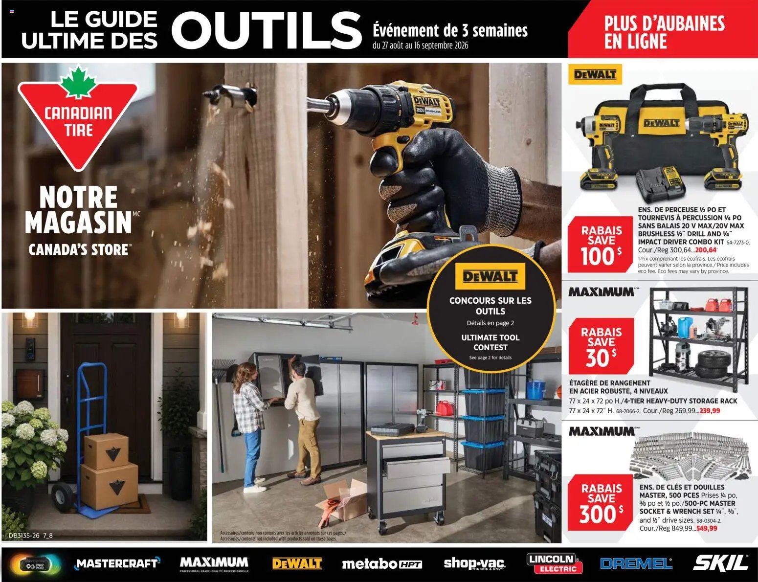 Canadian Tire circulaire - Le guide ultime des outils