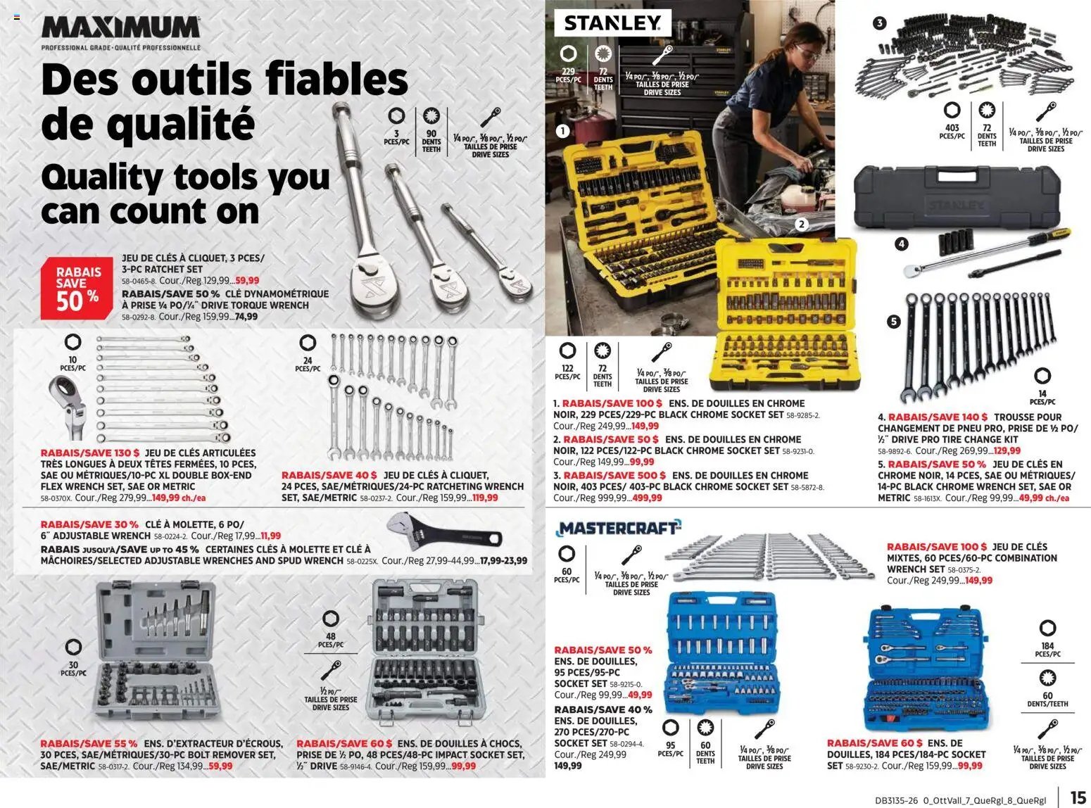 Canadian Tire circulaire - Le guide ultime des outils